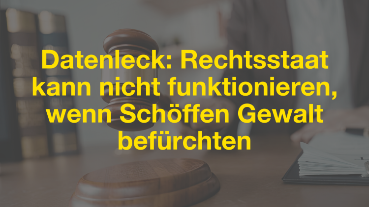 Kachel zum Datenleck